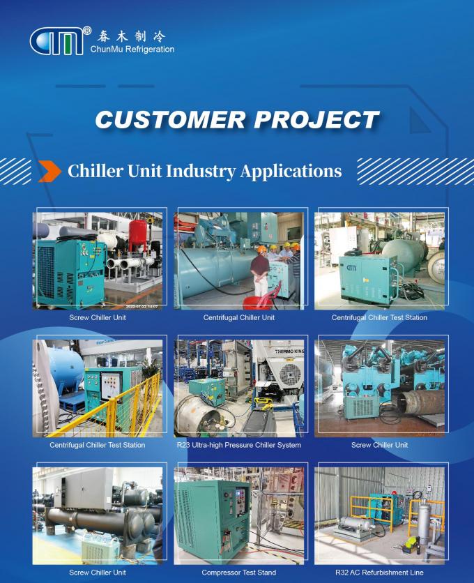 10 HP Oil-free Explosion Proof Refrigerant Recovery Machine with ≤120 kg/h Vapor and ≤8000 kg/h Liquid Recovery Rates 13