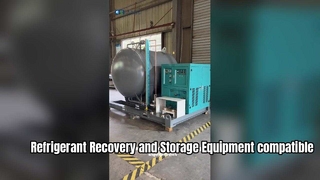Refrigerant Recovery and Storage Equipment  compatible with CFC/HCFC/HFCrefrigerants
