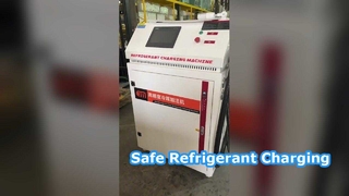 Flammable Refrigerant Charging Machine #machine #hvac #factory